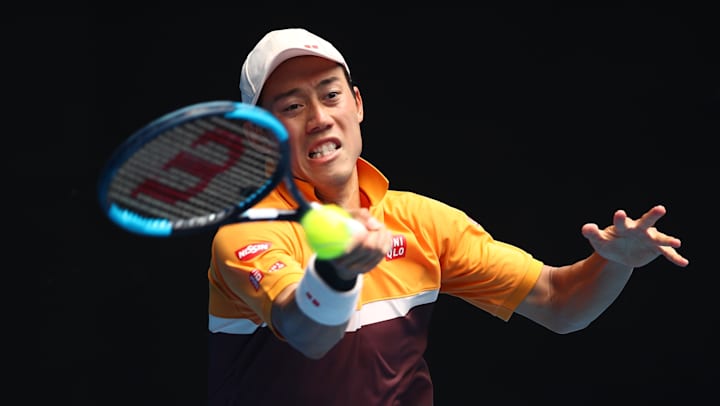 全豪opで錦織圭が2セットを落とすも 相手の棄権で