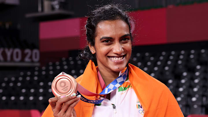 PV Sindhu becomes first Indian woman to win two Olympic medals