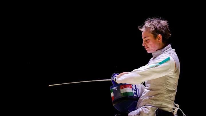 China Win Gold In The Women S Foil Team Event At Tokyo Bebe Vio And Italy