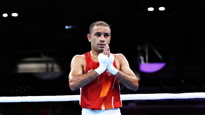 Amit Panghal in boxing semi-finals at Commonwealth Games 2022