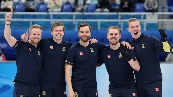 メダル決定 スウェーデン 金メダル 北京22カーリング男子