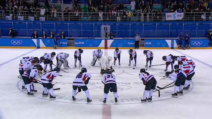 奥林匹克精神 18年平昌冬奥会朝韩女子冰球联队的故事