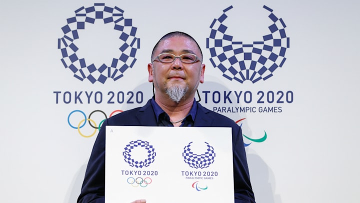 オリンピックの象徴であるエンブレム 年東京五輪は江戸の伝統 市松模様 がモチーフ