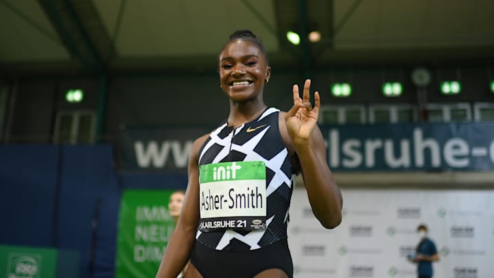 Dina Asher Smith Team Gb S Poster Girl At Tokyo 2020 In 2021