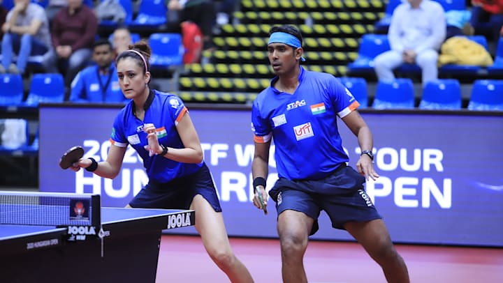 Sharath Kamal Manika Batra Bow Out Of Mixed Doubles Table Tennis At Tokyo