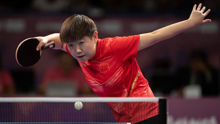 Clean Sweep For China S New Wave Of Table Tennis Talent Olympic News