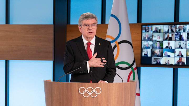 Iok Prasident Thomas Bach Fur Vier Weitere Jahre Wiedergewahlt