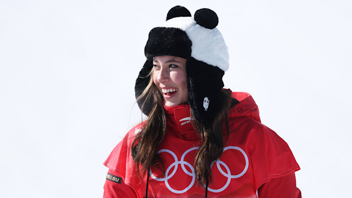 Ailing (Eileen) Gu: "I'm a three-time medallist, that's crazy" after historic halfpipe gold at Beijing 2022