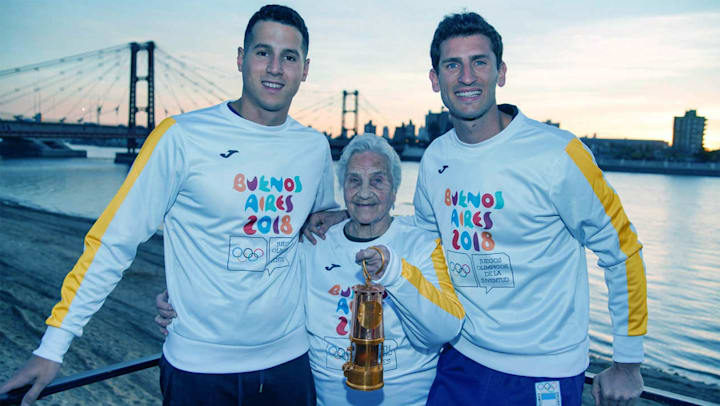 Unitedby The Olympic Spirit Santiago Grassi Gladys Erbetta And German Chiaraviglio Olympic News