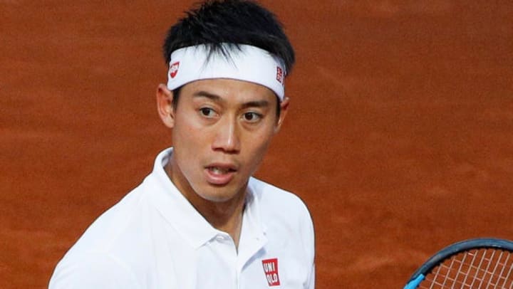 テニス イタリア国際 錦織が2年連続ベスト８