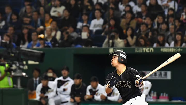 野球 侍ジャパン 日本ハムに快勝 鈴木誠也の2ランホームランなど7得点