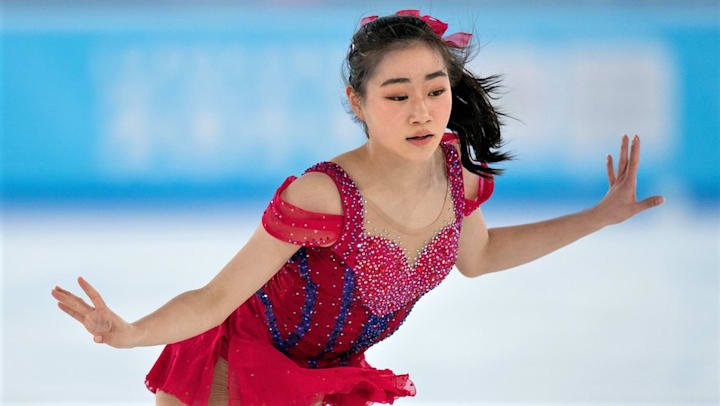 女子spで河辺愛菜は4位スタート 冬季ユースオリンピック フィギュアスケート 2日目