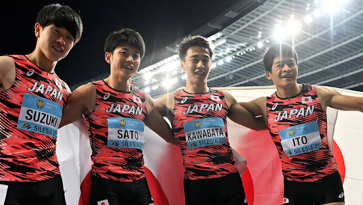 陸上 シレジア世界リレー最終日 日本は男子4x400mで2位 男子4 100mで3位に