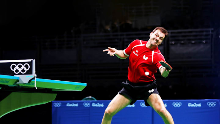 Engage switch projector Timo 'Magic' Boll's take on the evolution of table tennis through the ages  - Olympic News