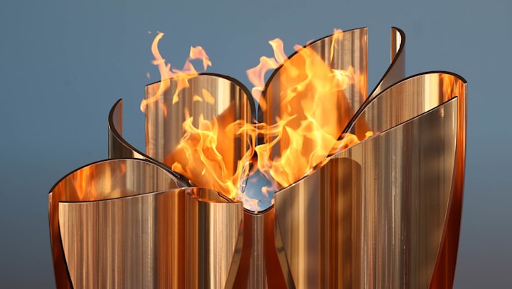 Tokyo 2020 Olympic Flame On Display In Fukushima Olympic News