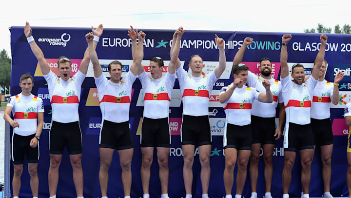 German eight dominate European Rowing Championships
