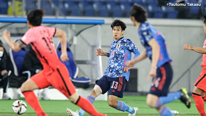 日本代表が韓国代表に快勝 山根視来らの3ゴールで日韓戦を制す サッカー