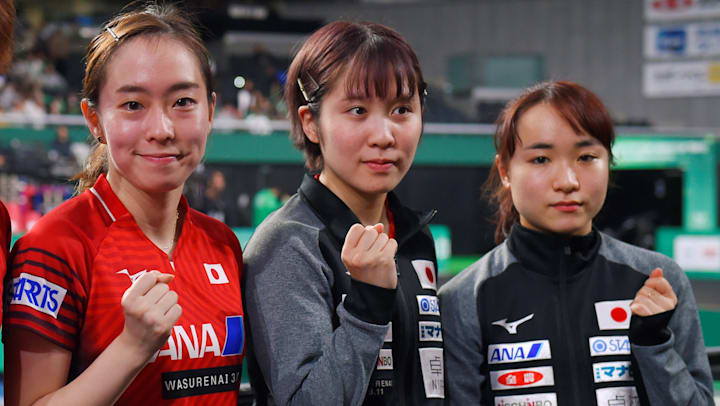 卓球女子団体戦展望 日本代表 狙うは最強 中国を破っての金メダル