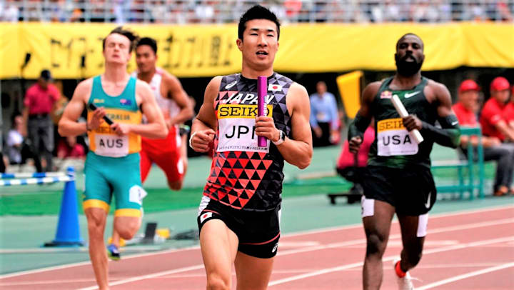 Iaafダイヤモンドリーグのロンドン大会2日目 男子4 100メートルで日本は今季ベストで準優勝