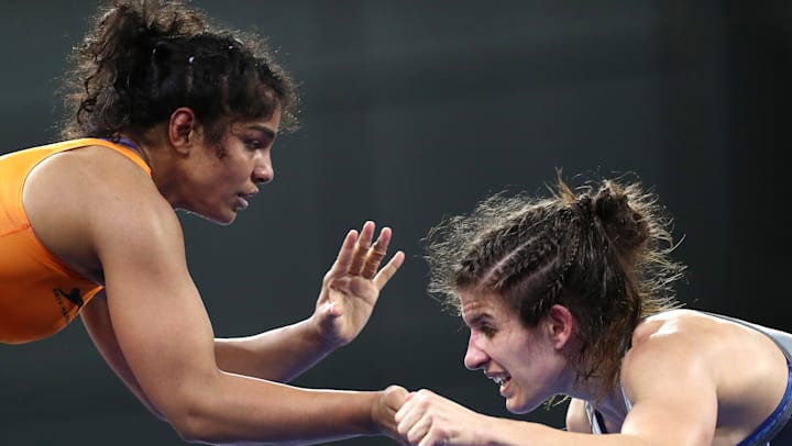 Asian Female Wrestling