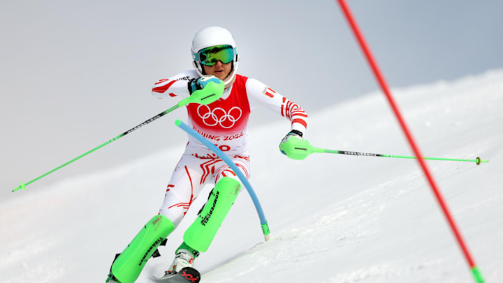 Ornella Oettl Reyes, una esquiadora alpina peruana con acento alemán