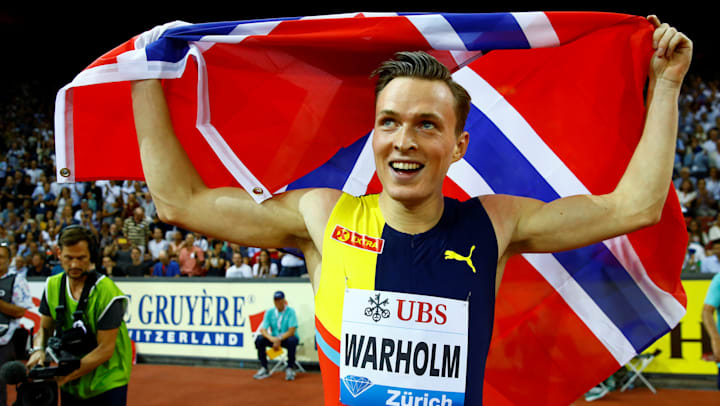 Karsten Warholm Just Misses 400m Hurdles Wr