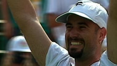 Agassi Adds a Gold Medal to His Amazing CV