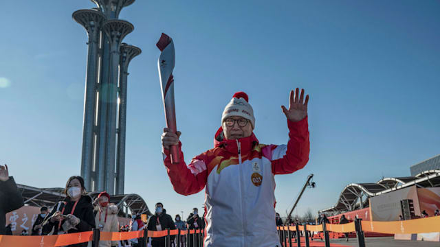 Le relais de la flamme olympique de Beijing 2022 est lancé après une cérémonie à Pékin