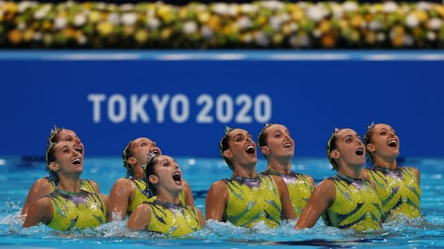 Teams Free Routine - Artistic Swimming | Tokyo 2020 Replays