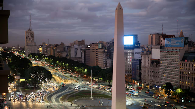 The Buenos Aires Obelisco, focal point of the Opening Ceremony of YOG 2018