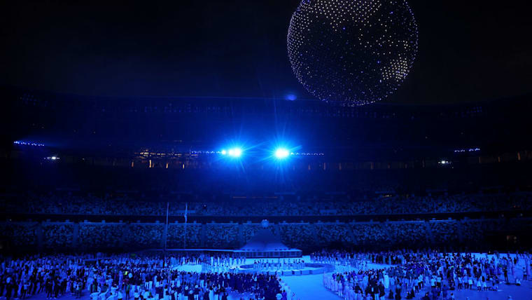 Em fotos: Cerimônia de Abertura, Jogos Olímpicos Tóquio 2020