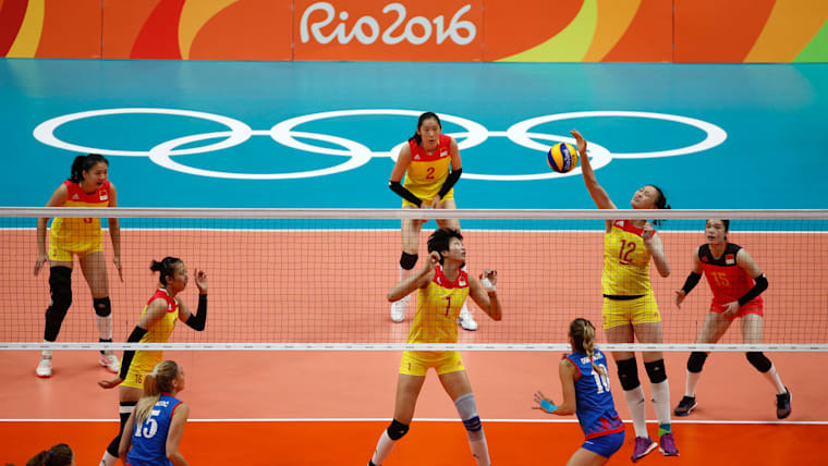 olympic volleyball positions