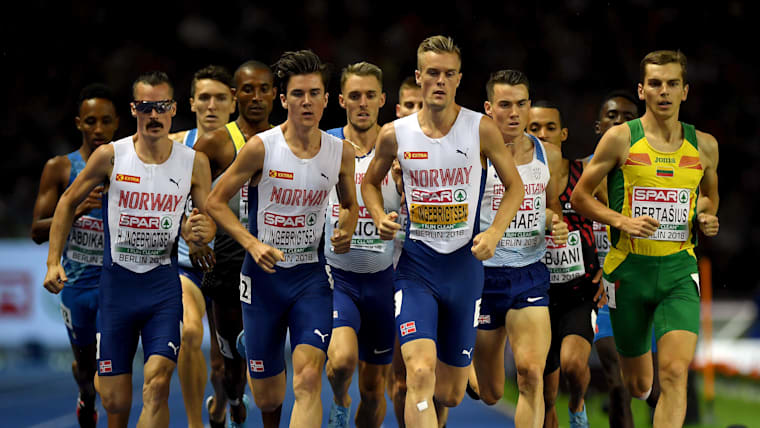 Jakob Ingebrigtsen - 1500m Final - European Championships Berlin 2018