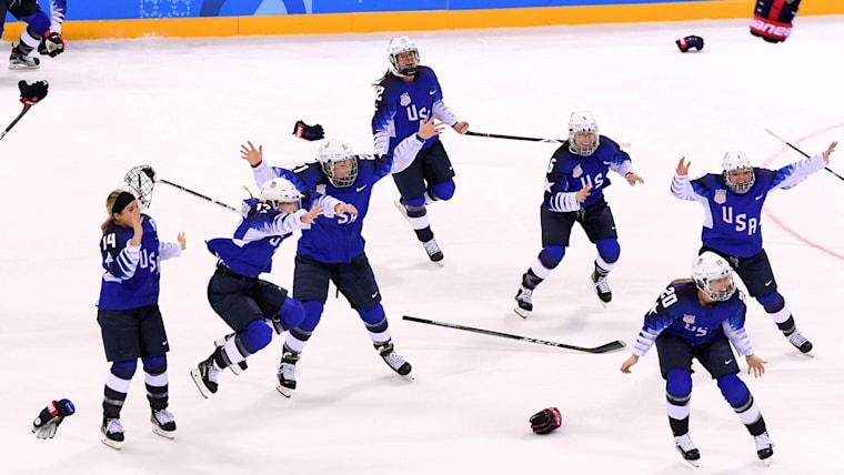 Usa Win Shootout To Claim Women S Ice Hockey Gold Olympic News