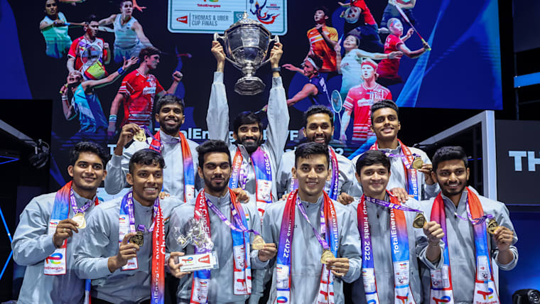 Badminton Bwf Thomas Cup 22 Final Featuring Indonesia And India Live Updates