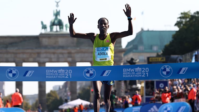 Guye Adola Wins Berlin Marathon As Bekele Falls Short Of Men S World Record Bid As Gotytom Gebreslase Wins Women S Race