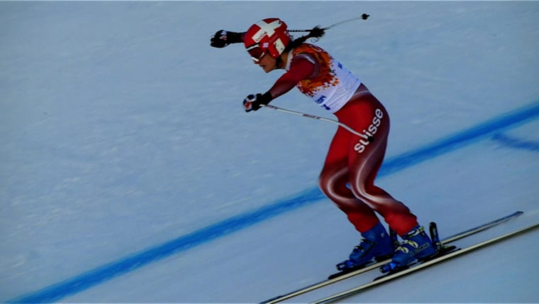 ゴッジャ 女子滑降でイタリア初の金メダル アルペンスキー