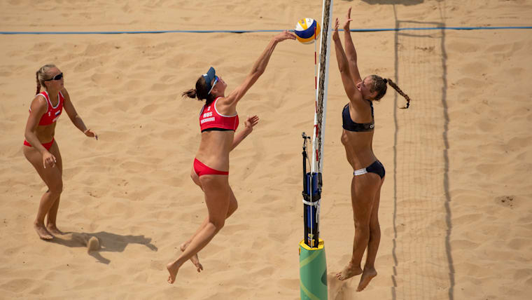 Beach volleyball golds go to Sweden and Russia - Olympic News