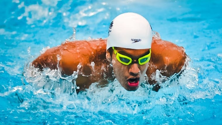 Indian swimmer Srihari Nataraj Enters Men's 50m Backstroke Semifinals : CWG 2022 Swimming
