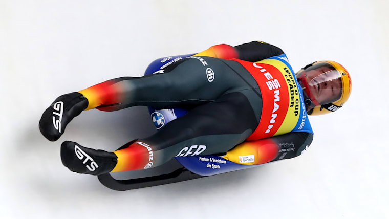 北京オリンピック2022　リュージュ　男子1人乗り 1回目