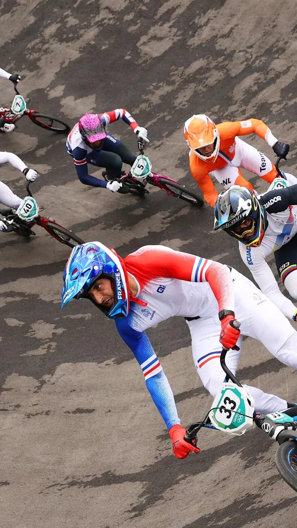 Olympic Cycling BMX Racing Paris 2024 Olympics