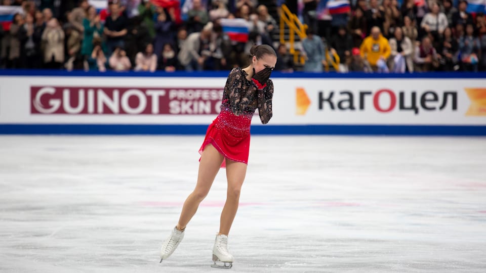 Alina Zagitova's gold medal World Championships free skate