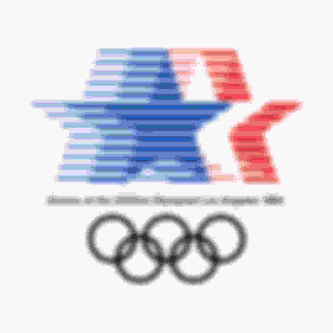 Logo olympique des Jeux de Los Angeles 1984, conception de l'affiche et