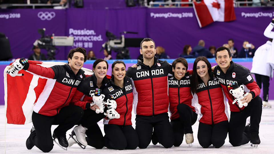 Canada win gold in team figure skating Olympic News