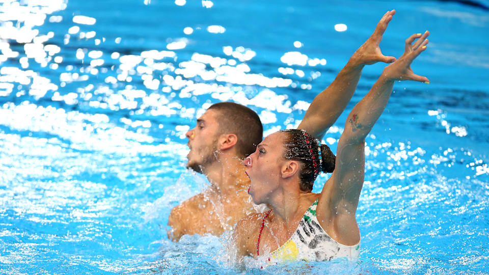 Natación artística los hombres podrán participar en los Juegos