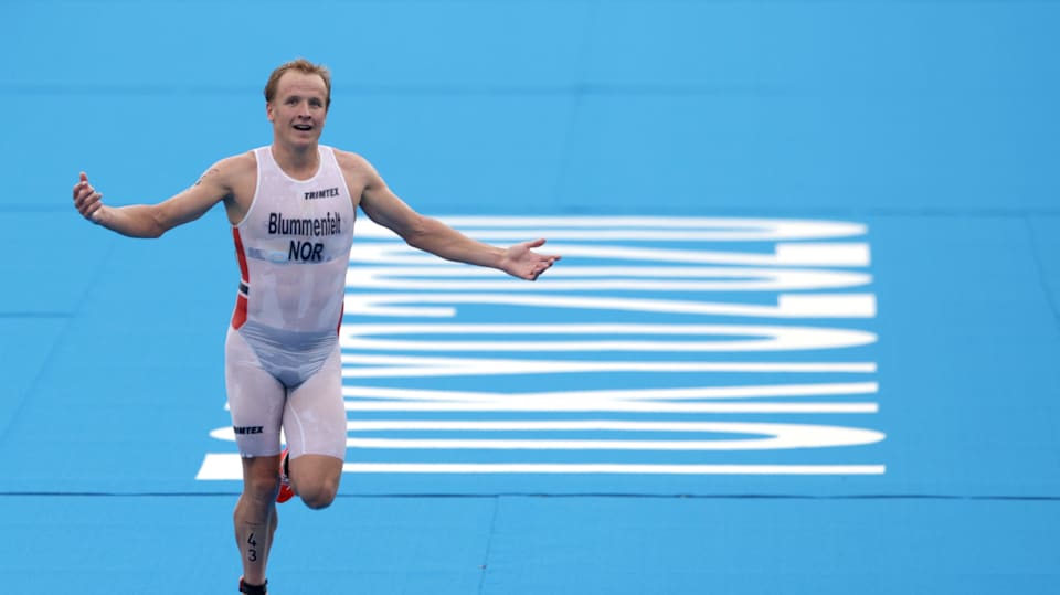 Kristian Blummenfelt Wins Mens Triathlon Olympic Gold