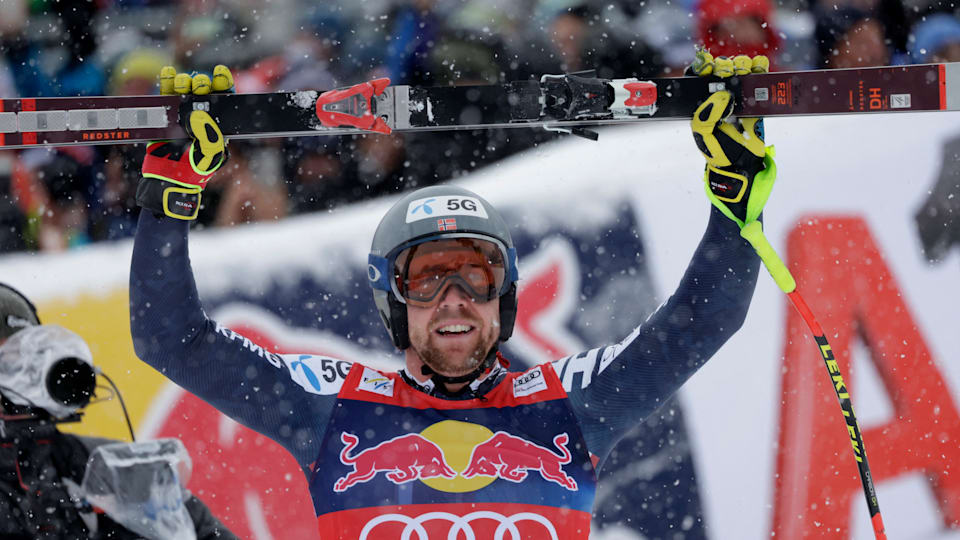 Alpine skiing Aleksander Aamodt Kilde takes Hahnenkamm classic