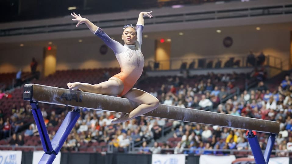 Suni Lee shows off first glimpse at new vault