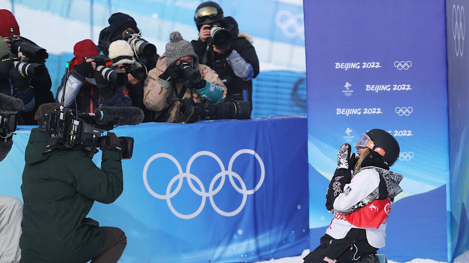 Beijing 2022 Chloe Kim claims second consecutive Olympic snowboard