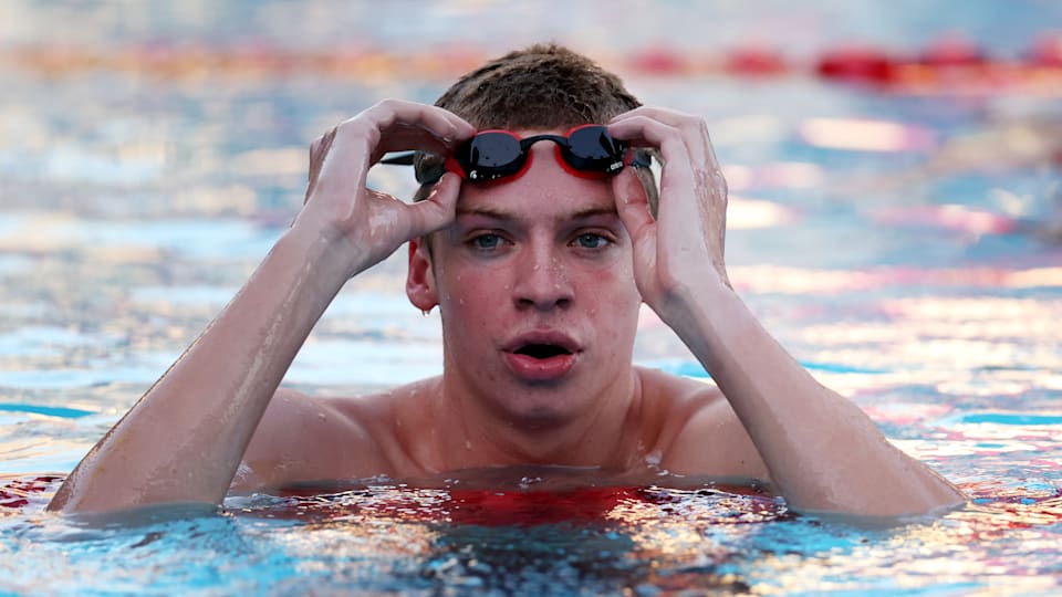 Léon Marchand « Capable de rivaliser avec les meilleurs au monde